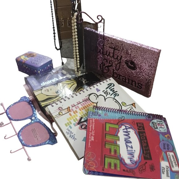 Teenage Girls  Make Up Jewelry Display and Journal Bundle - Picture 2 of 16